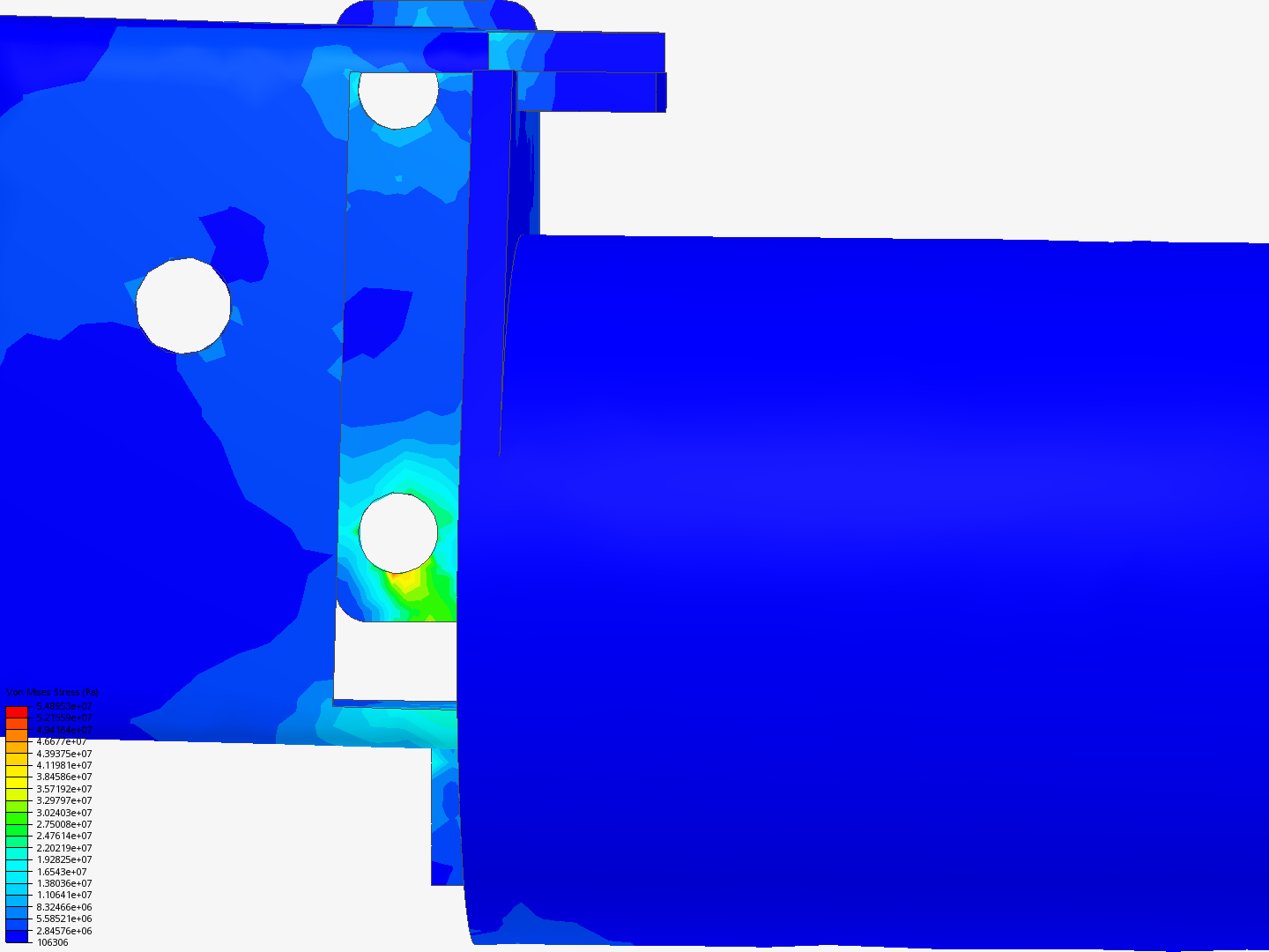 MFV Enclosure FEA image