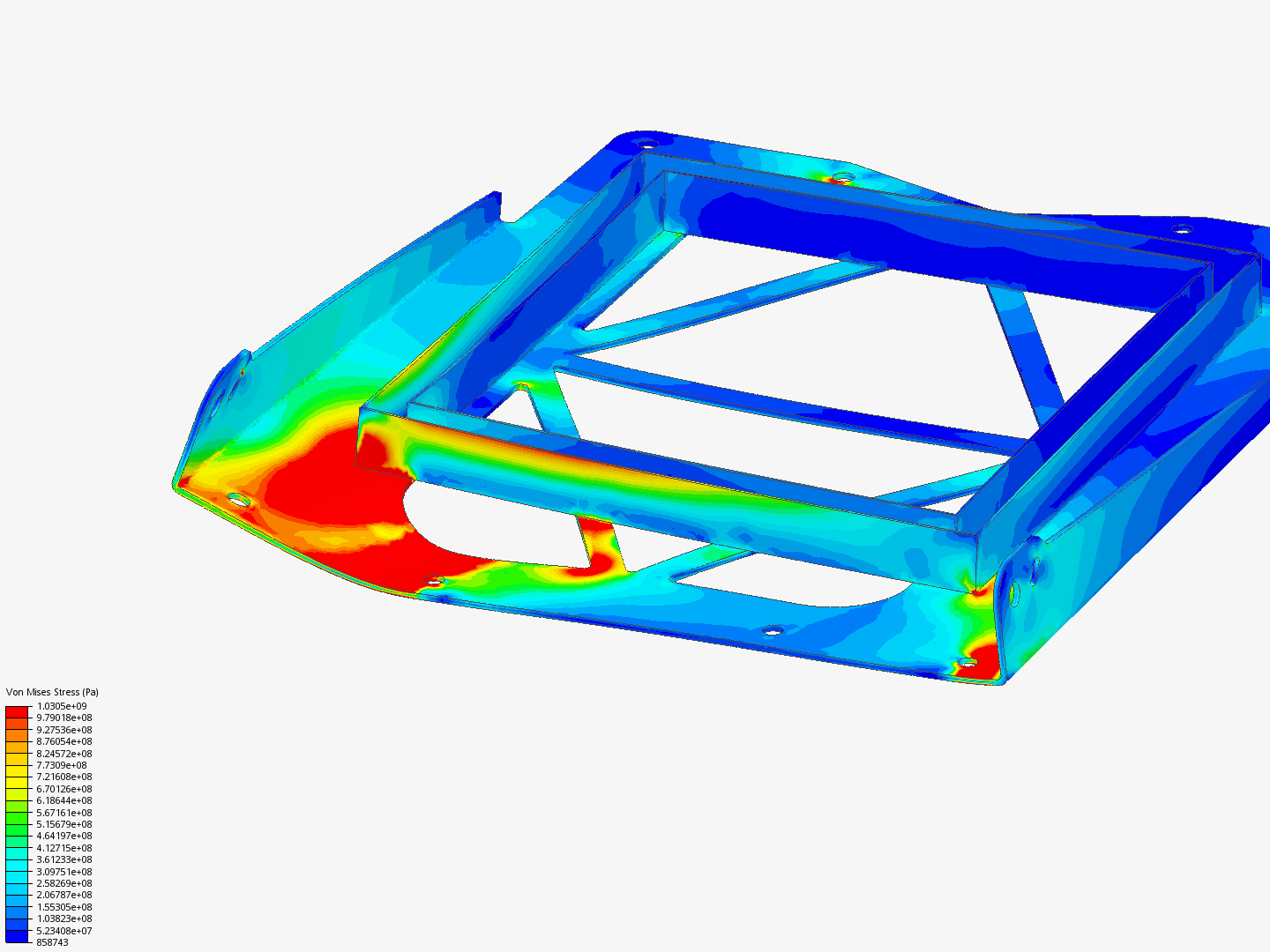 rear seat brkt flat image