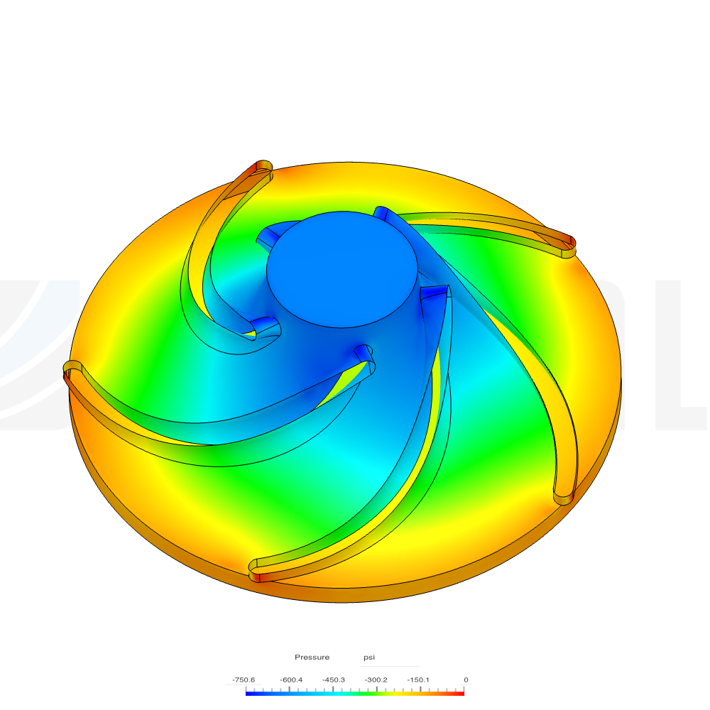 LC Electric Fuel Pump - Full Geometry CFD image