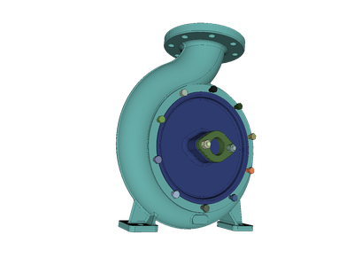 Centrifugal pump by kiran_kalpathy | SimScale