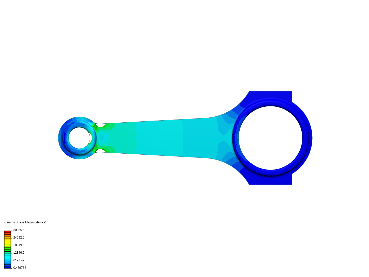 Tutorial-01: Connecting rod stress analysis image