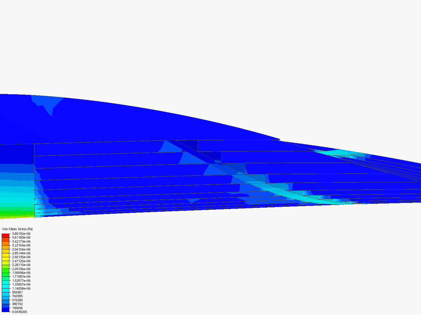 AR-12 Fixed Wing Structure by kkyriakos | SimScale
