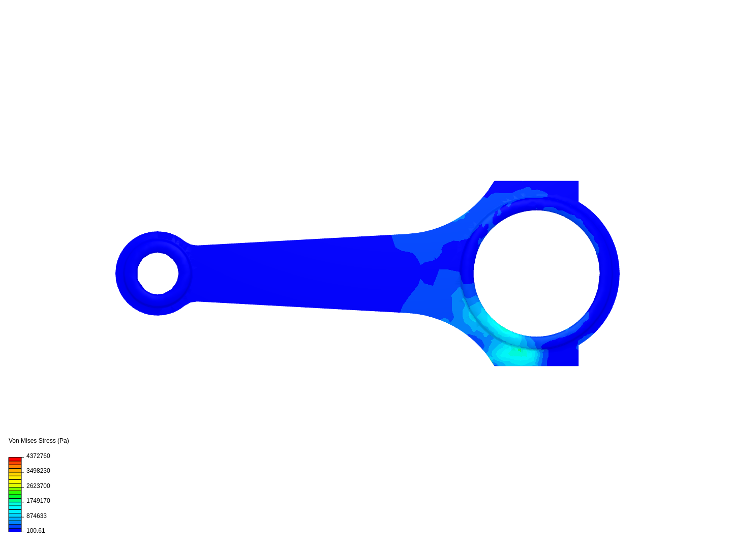 Tutorial 1: Connecting rod stress analysis image