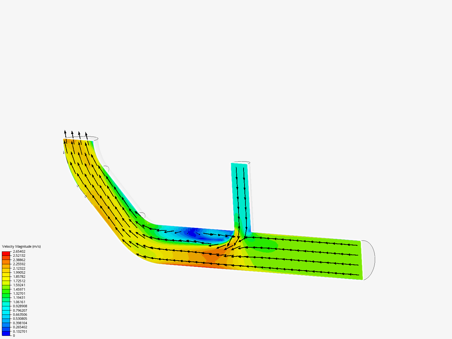 Tutorial 2: Pipe junction flow image