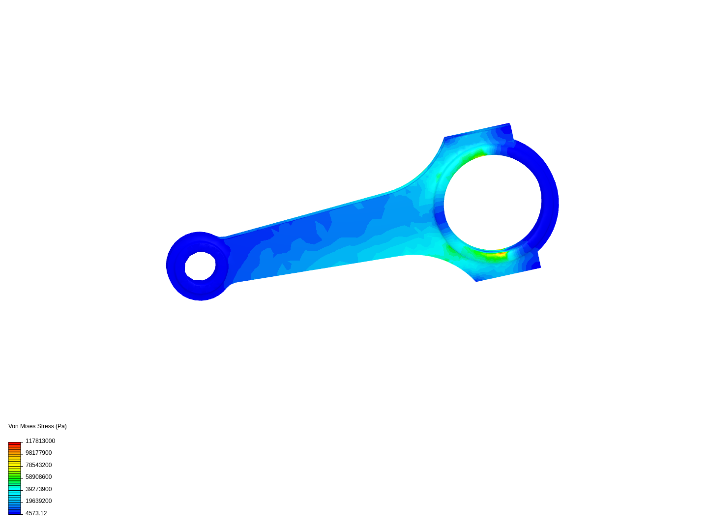 Tutorial 1: Connecting rod stress analysis image