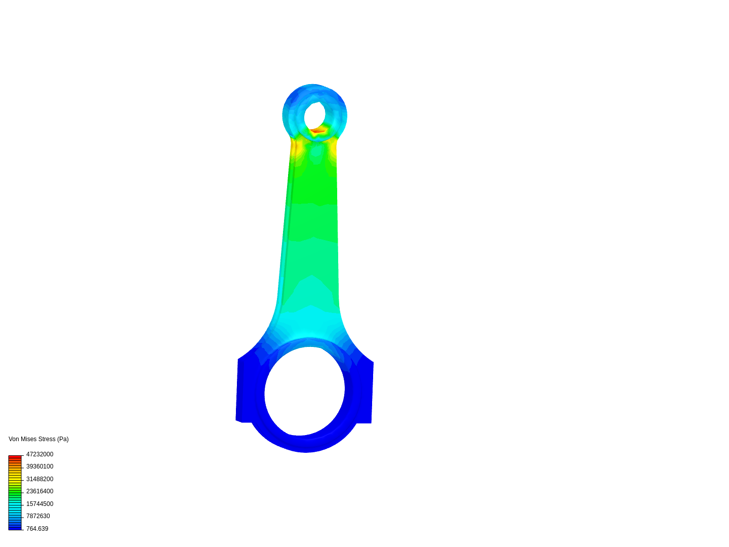 Tutorial 1: Connecting rod stress analysis image