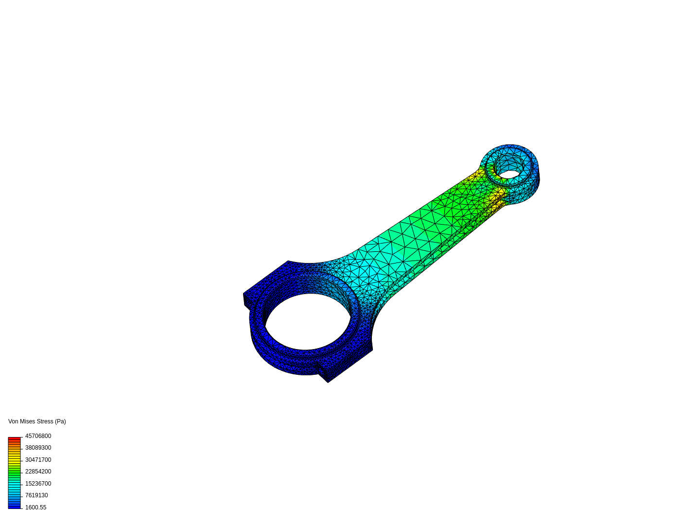 Tutorial 1: Connecting rod stress analysis image