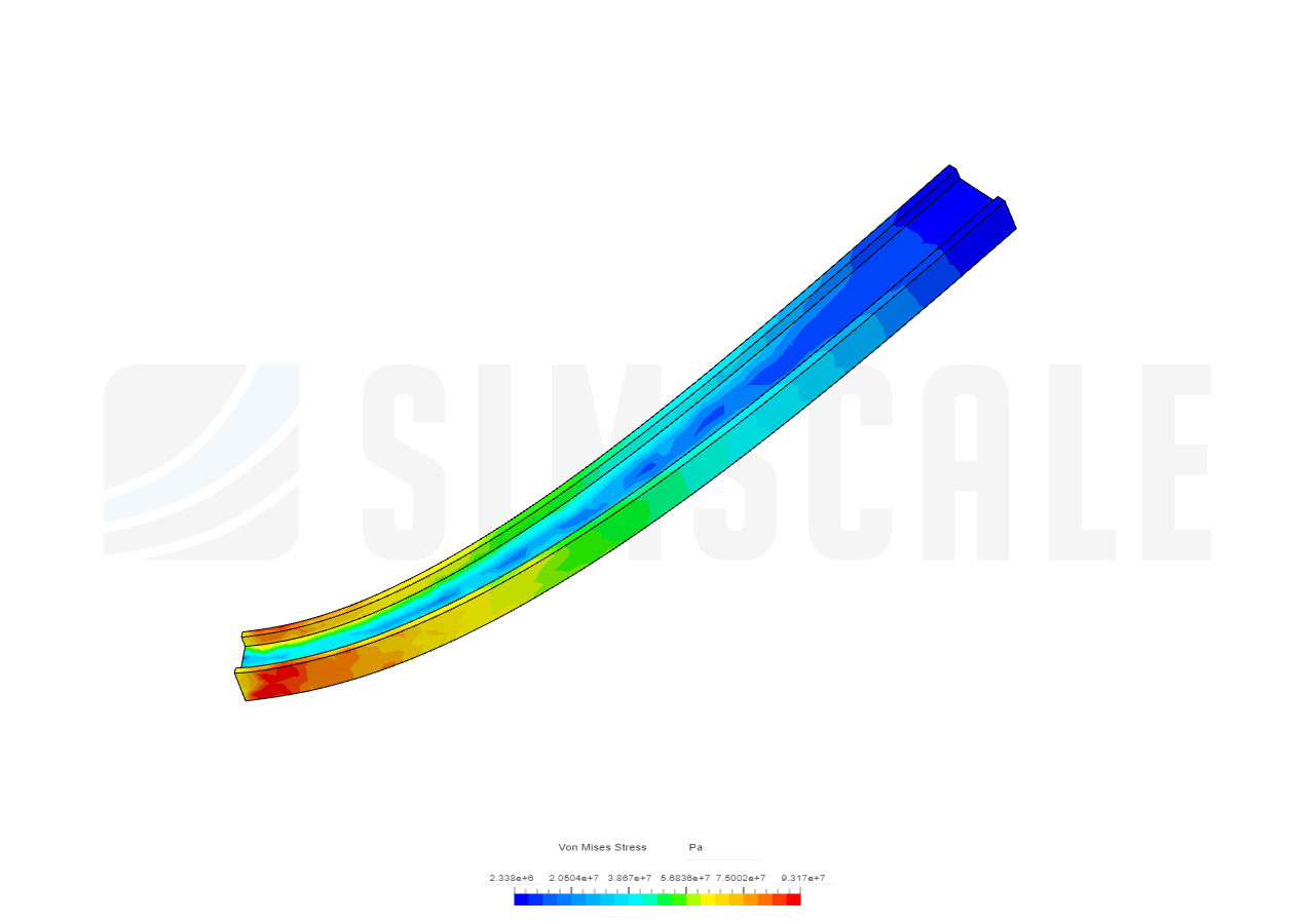 Plate 1: Static Analysis of I-Beam - Ochoa image