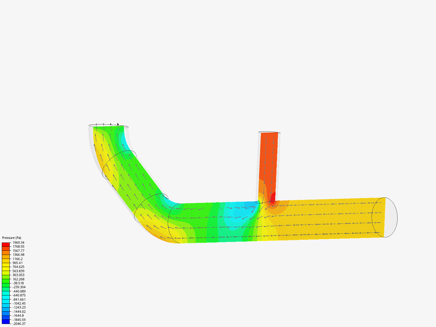 Tutorial 2: Pipe junction flow image