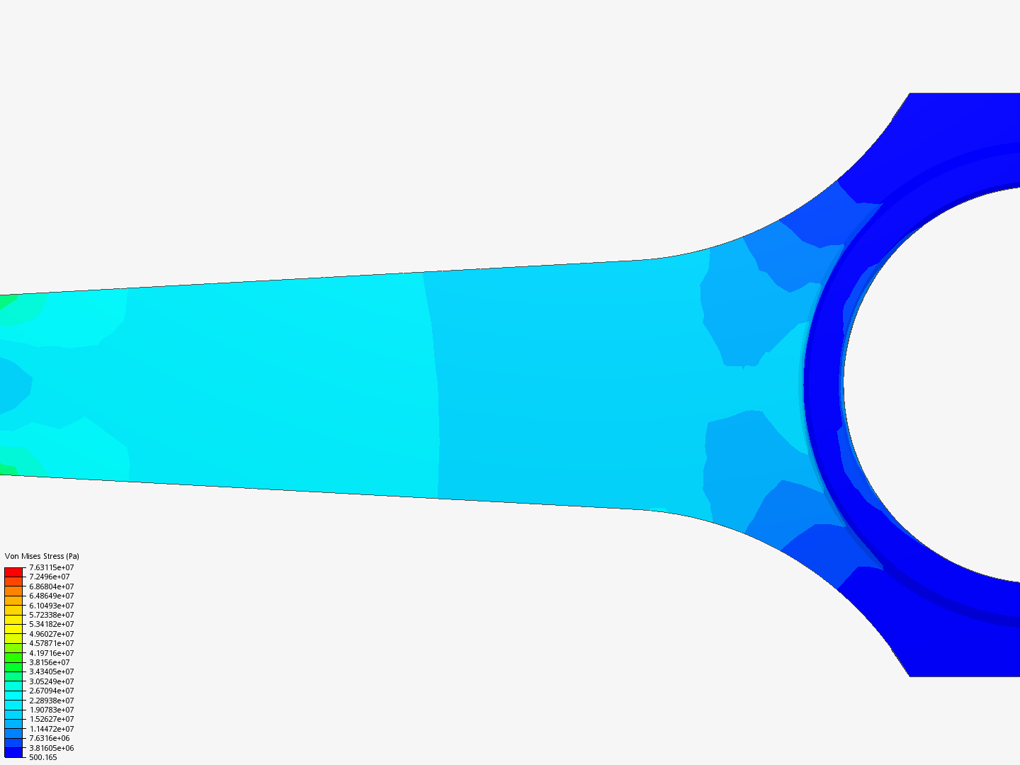 Tutorial 1: Connecting rod stress analysis image