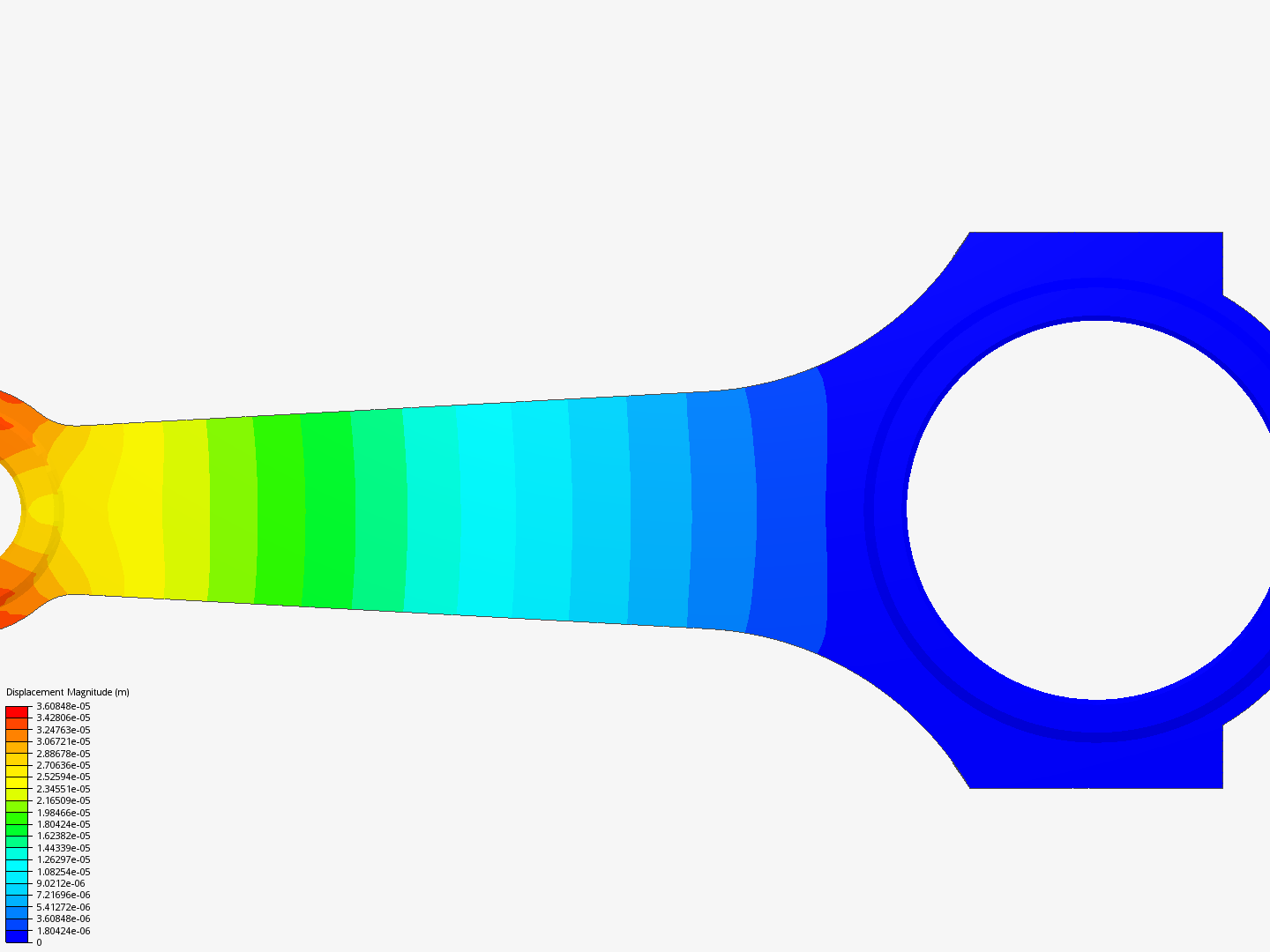 Tutorial 1: Connecting rod stress analysis image