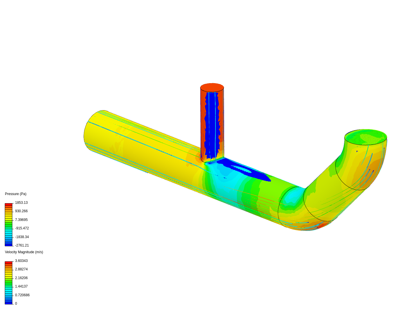 Tutorial 2: Pipe junction flow image