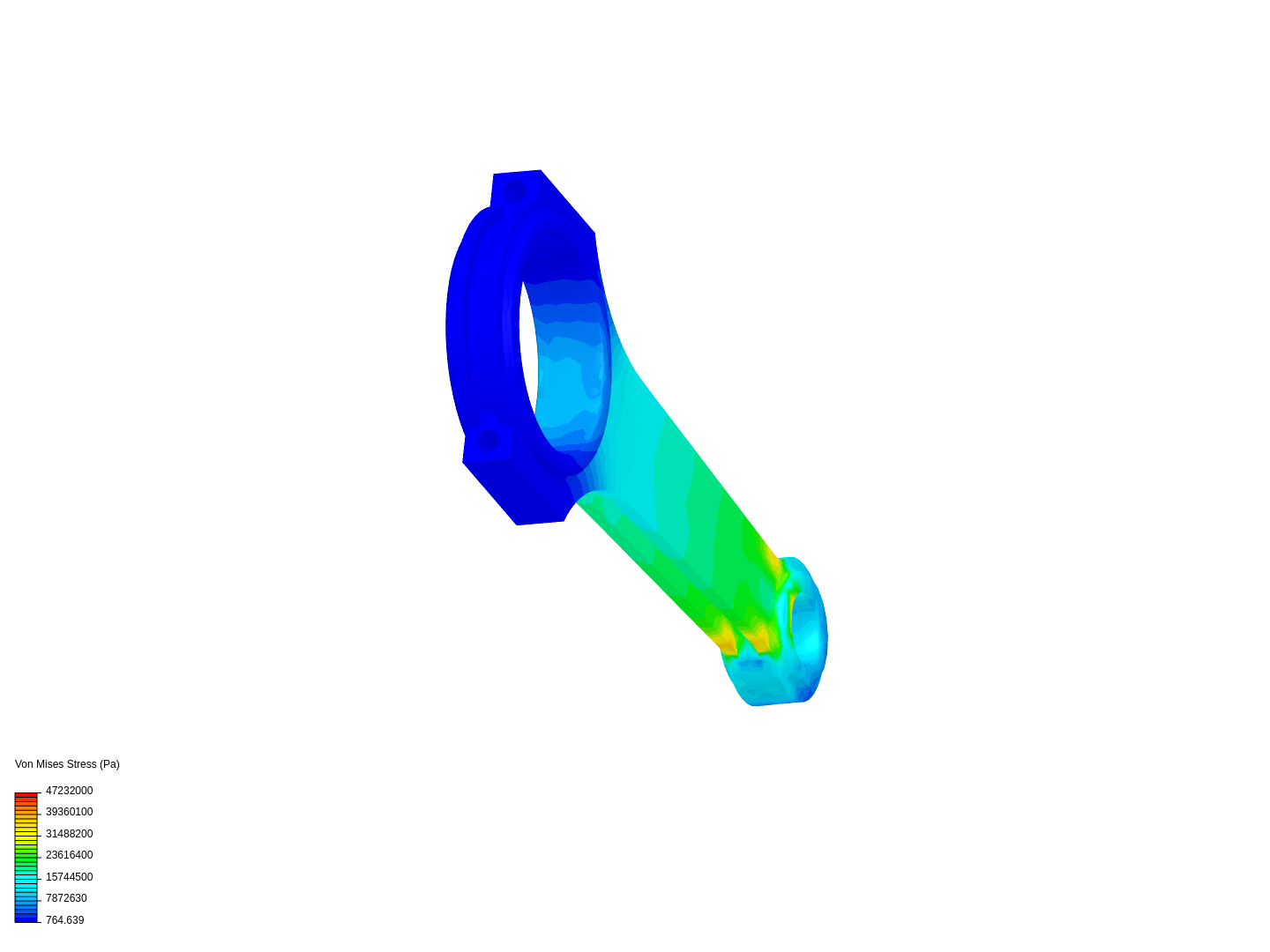 Tutorial 1: Connecting rod stress analysis image