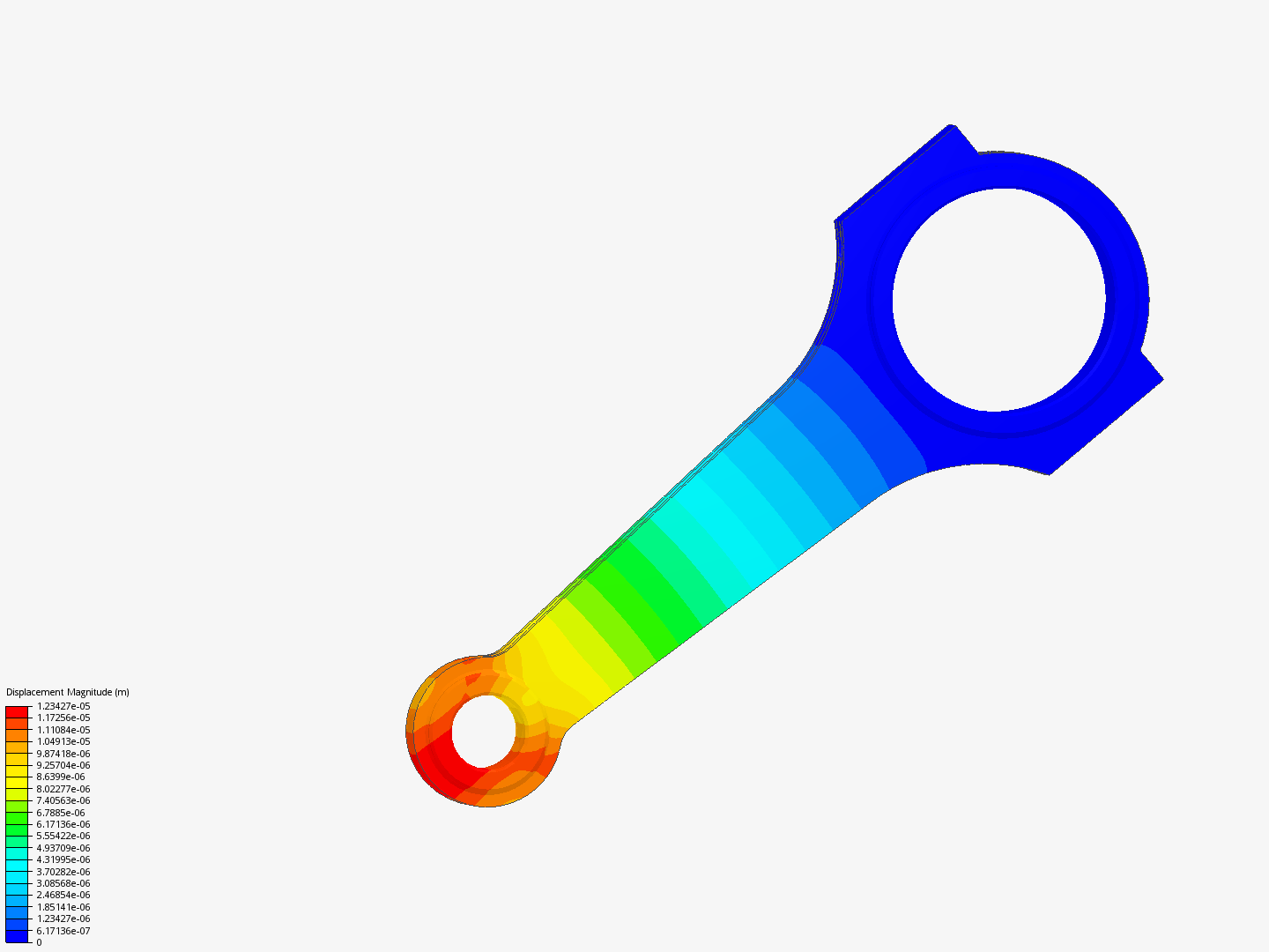 Tutorial 1: Connecting rod stress analysis image