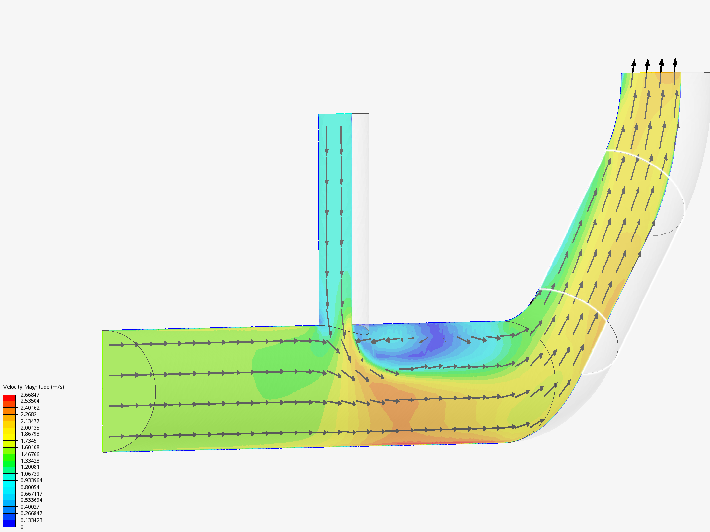 Tutorial 2: Pipe junction flow image