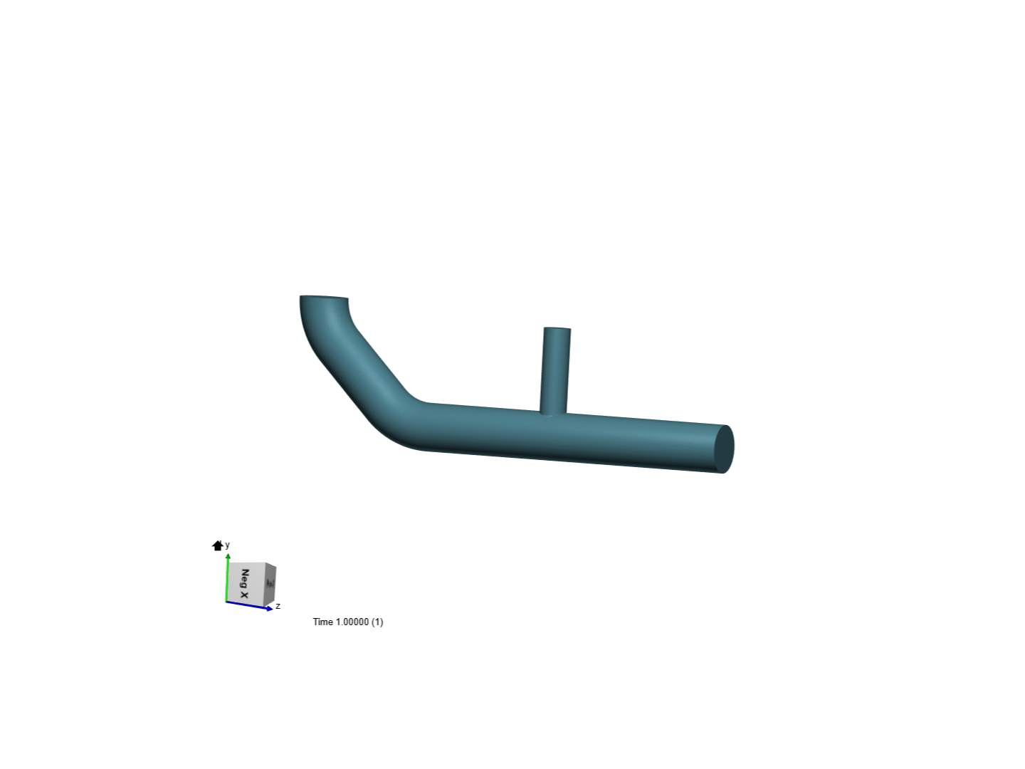 Tutorial-02: Pipe junction flow image