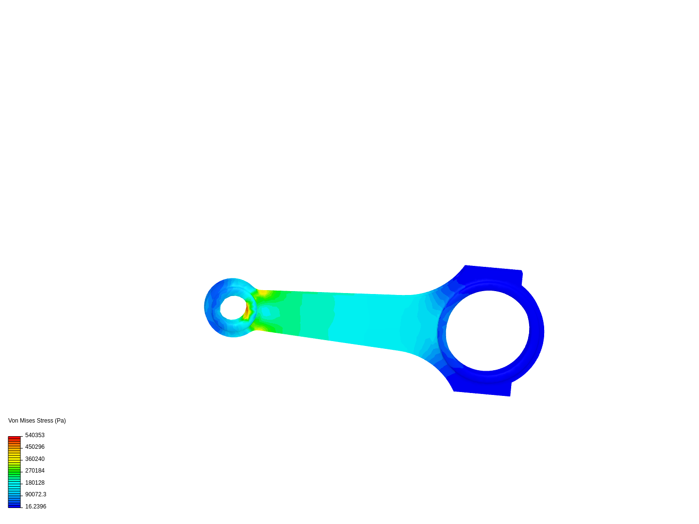 Tutorial 1: Connecting rod stress analysis image