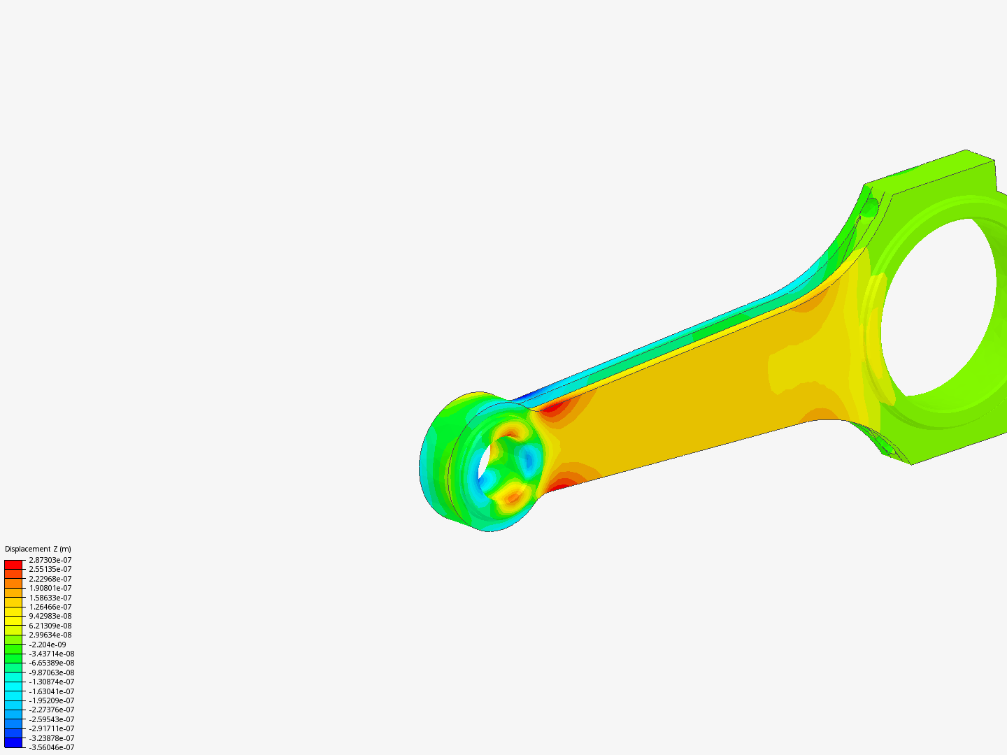 Tutorial 1: Connecting rod stress analysis image