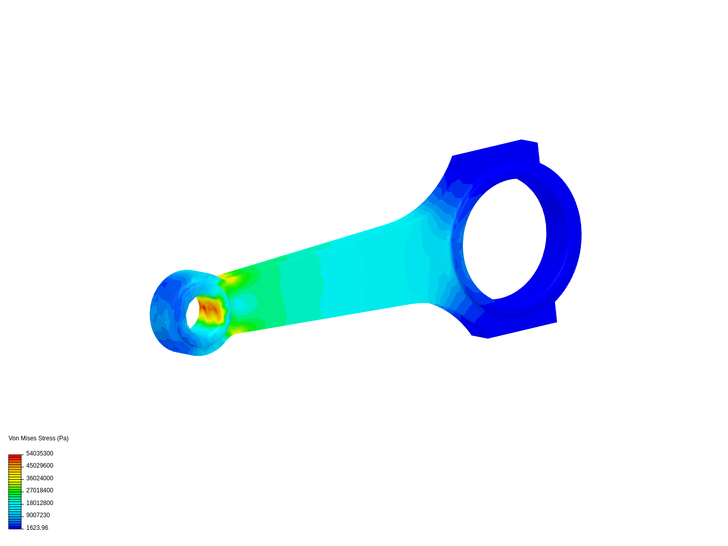 Tutorial 1: Connecting rod stress analysis image