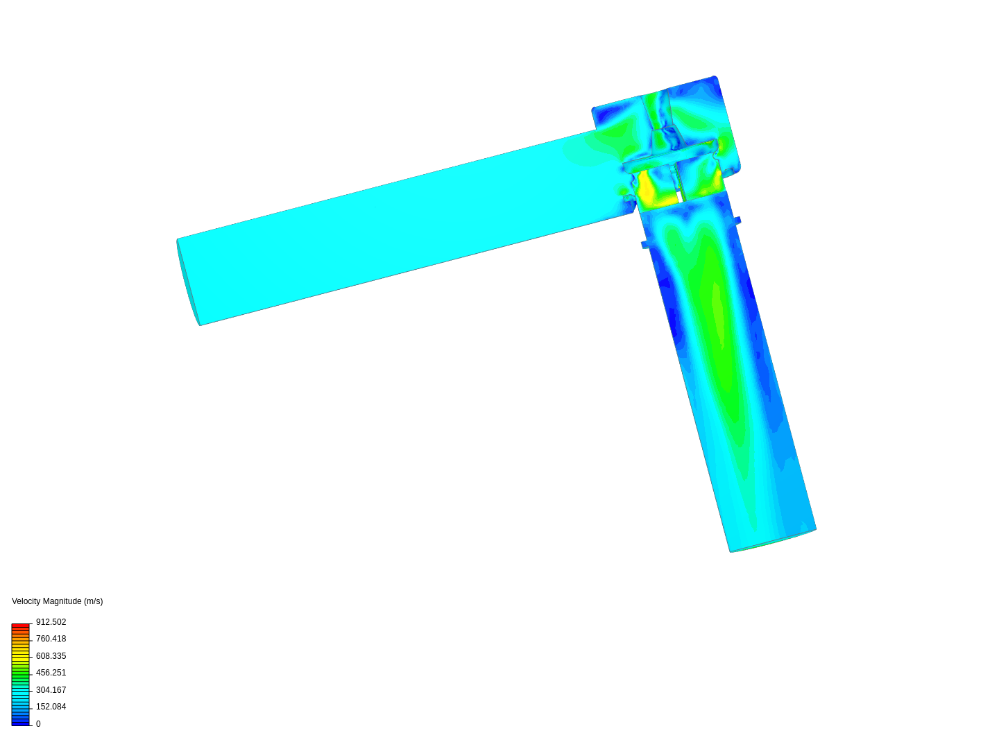 Tutorial: Fluid Flow Through a Valve image