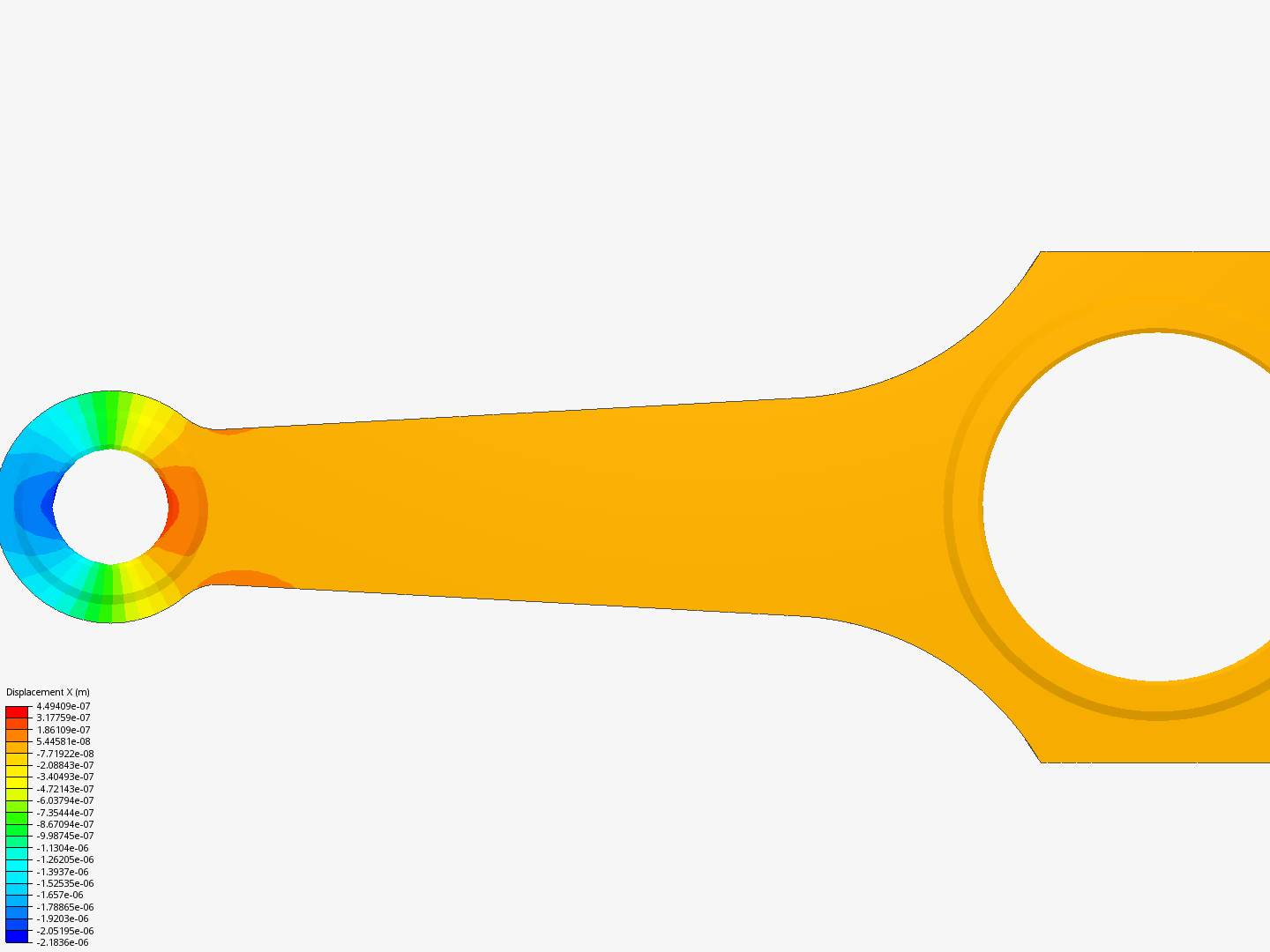 Tutorial 1: Connecting rod stress analysis image