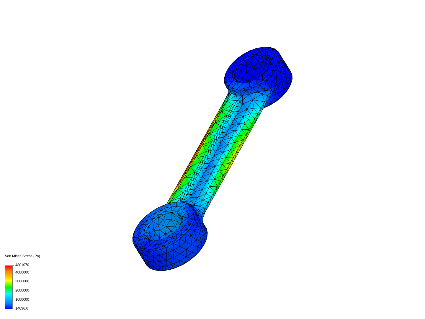 Tutorial 1: Connecting rod stress analysis image