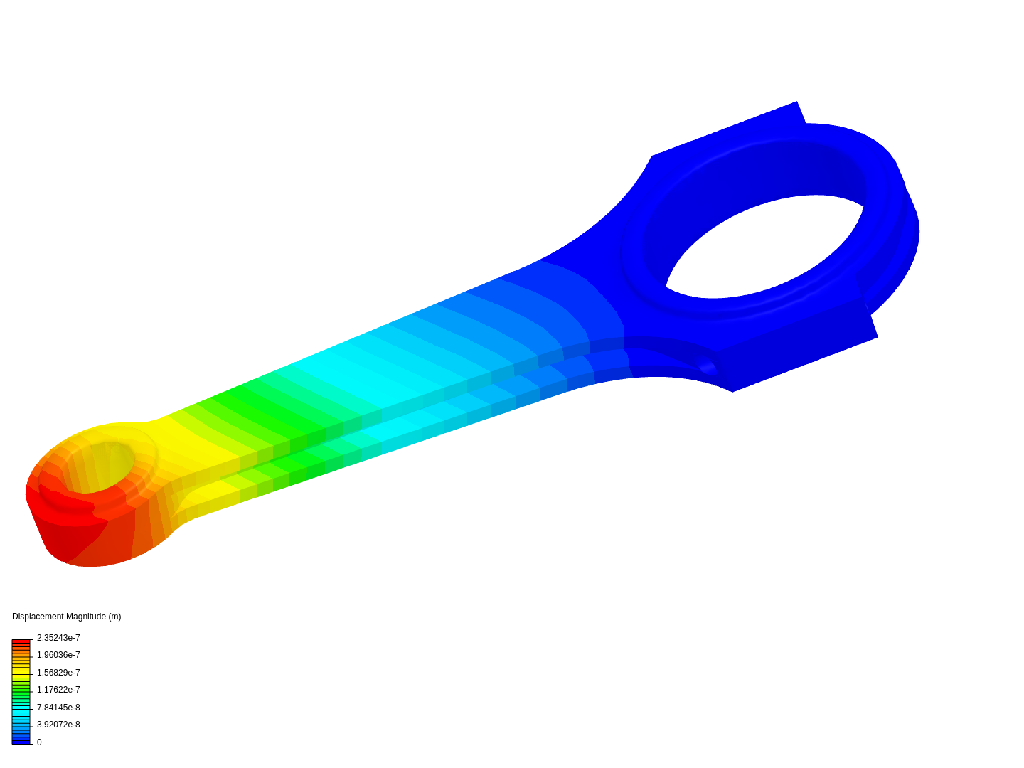 Tutorial 1: Connecting rod stress analysis image