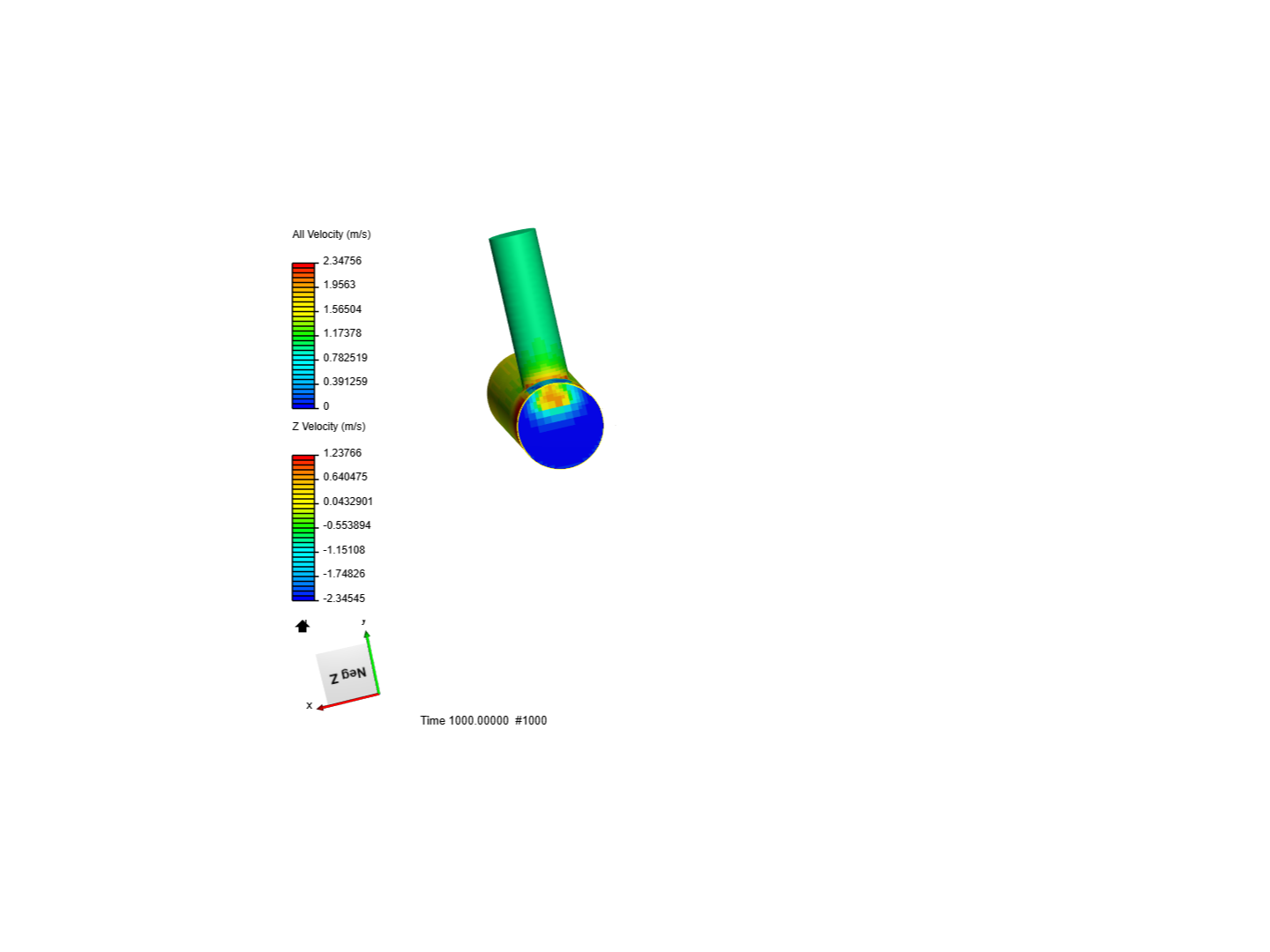 pipe junction flow image