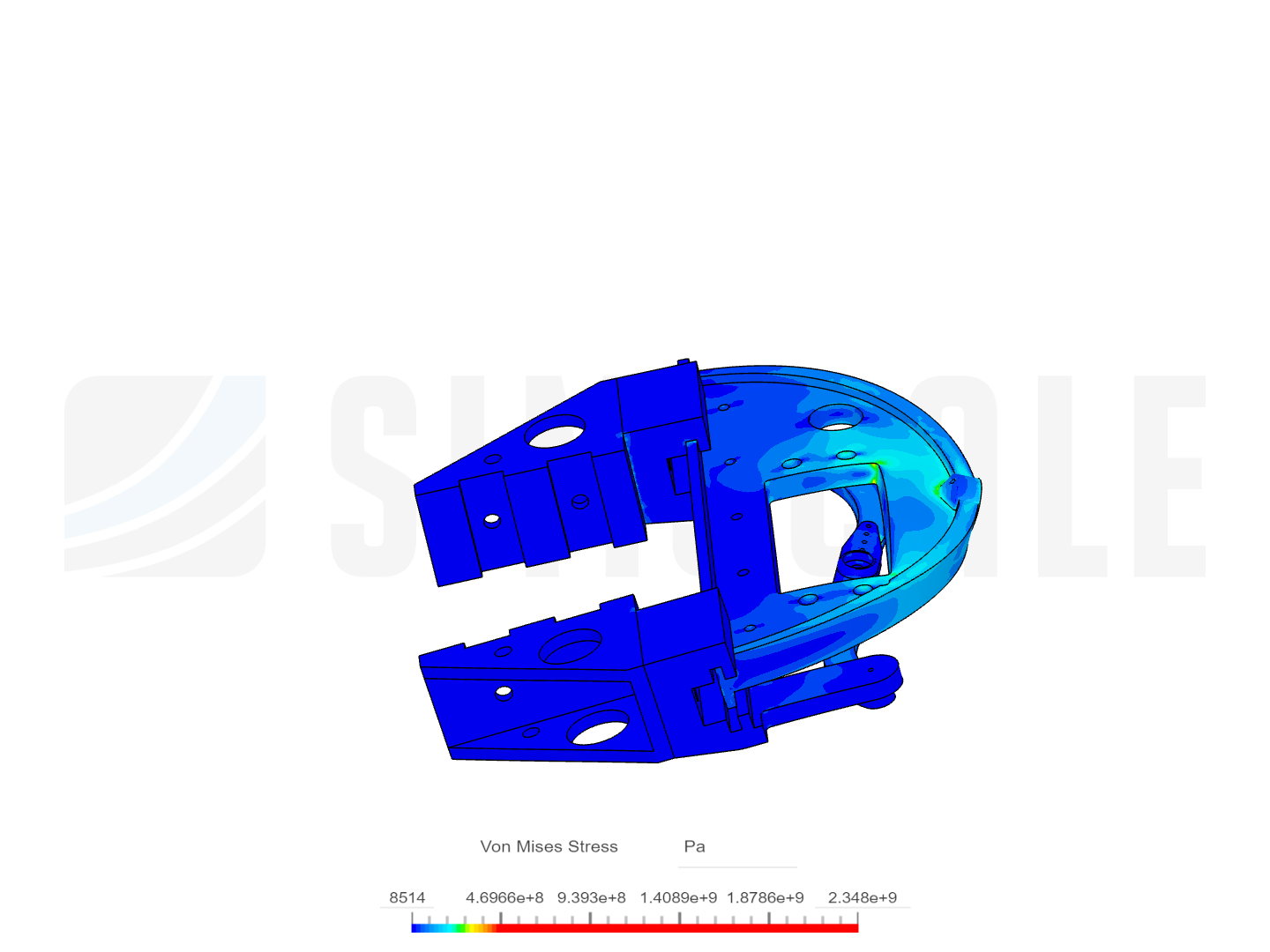 Tutorial 1: Connecting rod stress analysis image