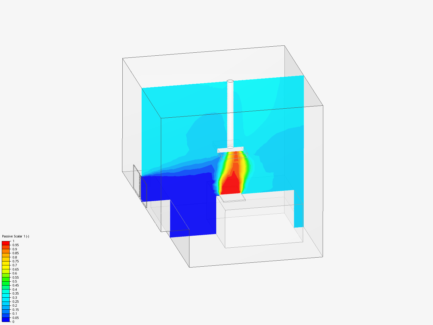 Overhead Range Hood Simulation image