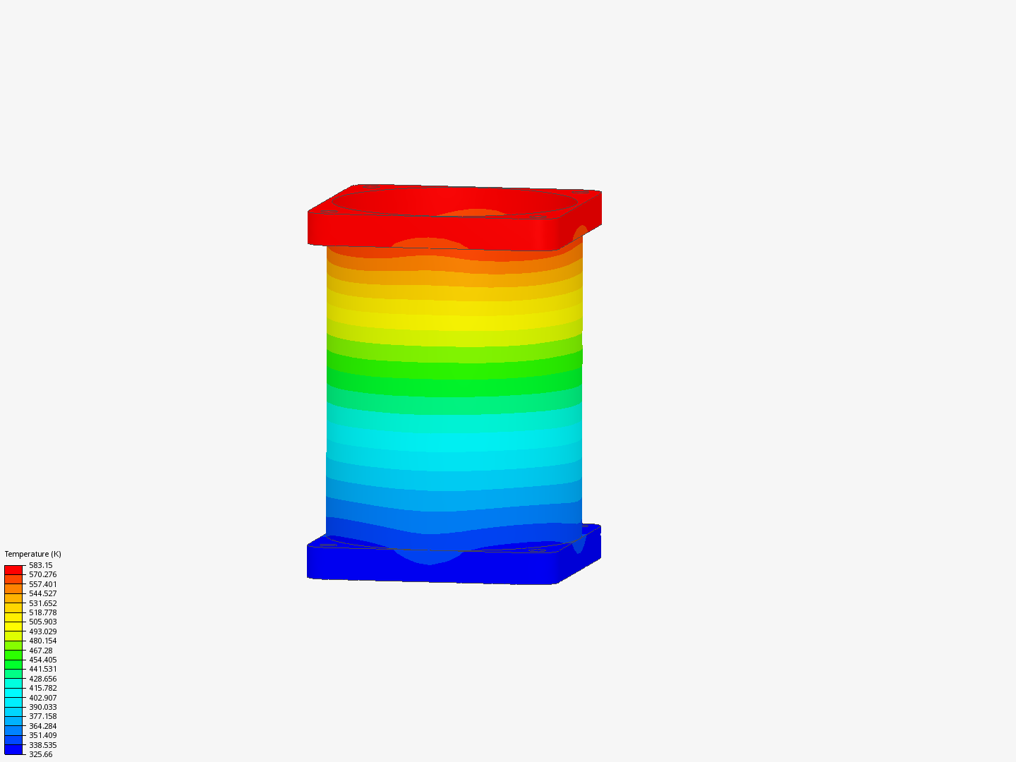 Press Pedestal Thermal image