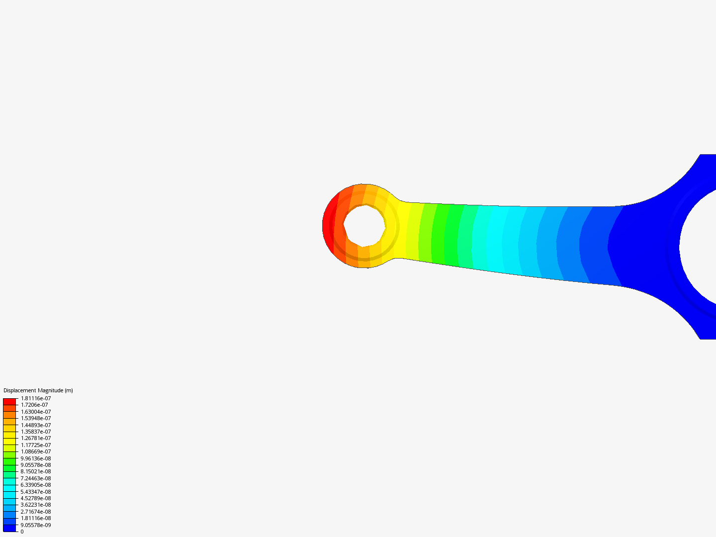 Tutorial 1: Connecting rod stress analysis image