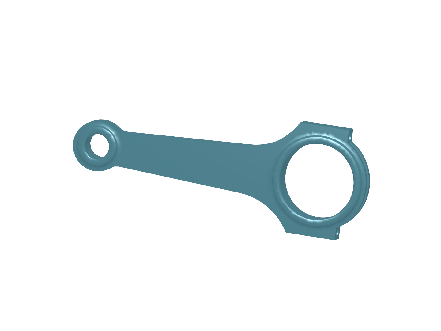 Tutorial 1: Connecting rod stress analysis image