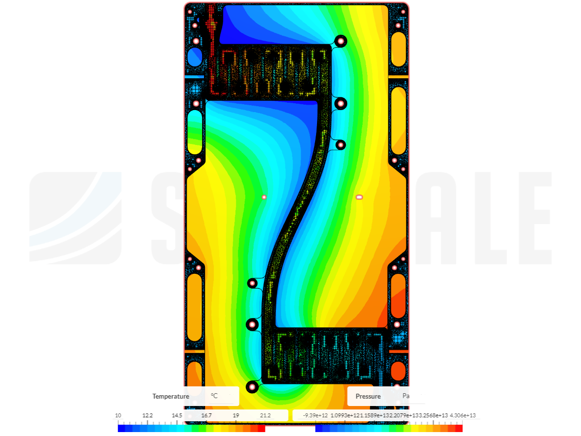 IGBT Cooling Simulation image