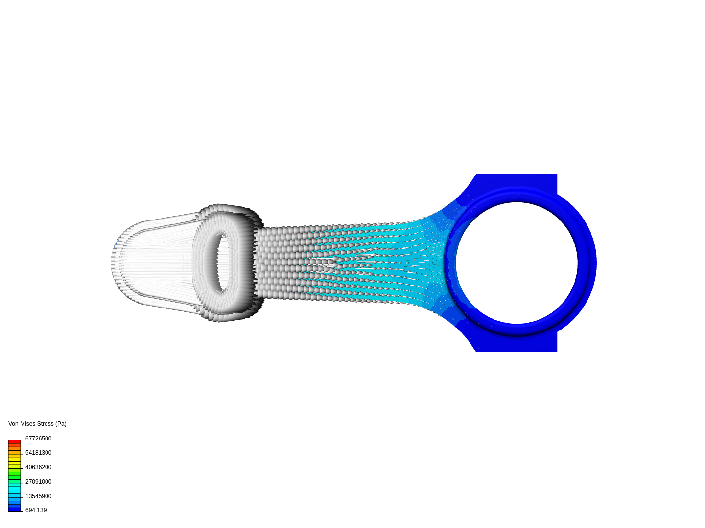 Tutorial 1: Connecting rod stress analysis image