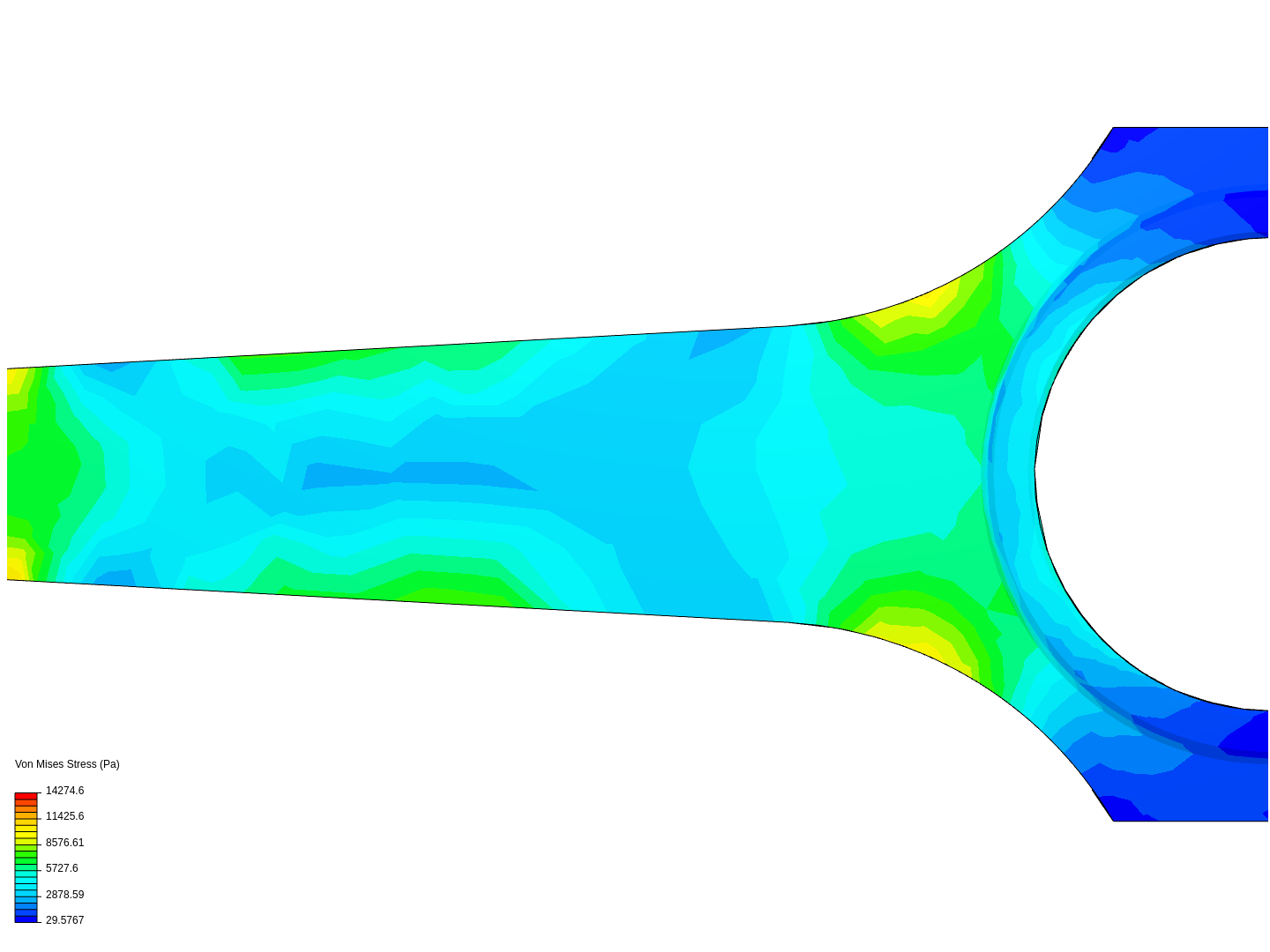 Tutorial 1: Connecting rod stress analysis image