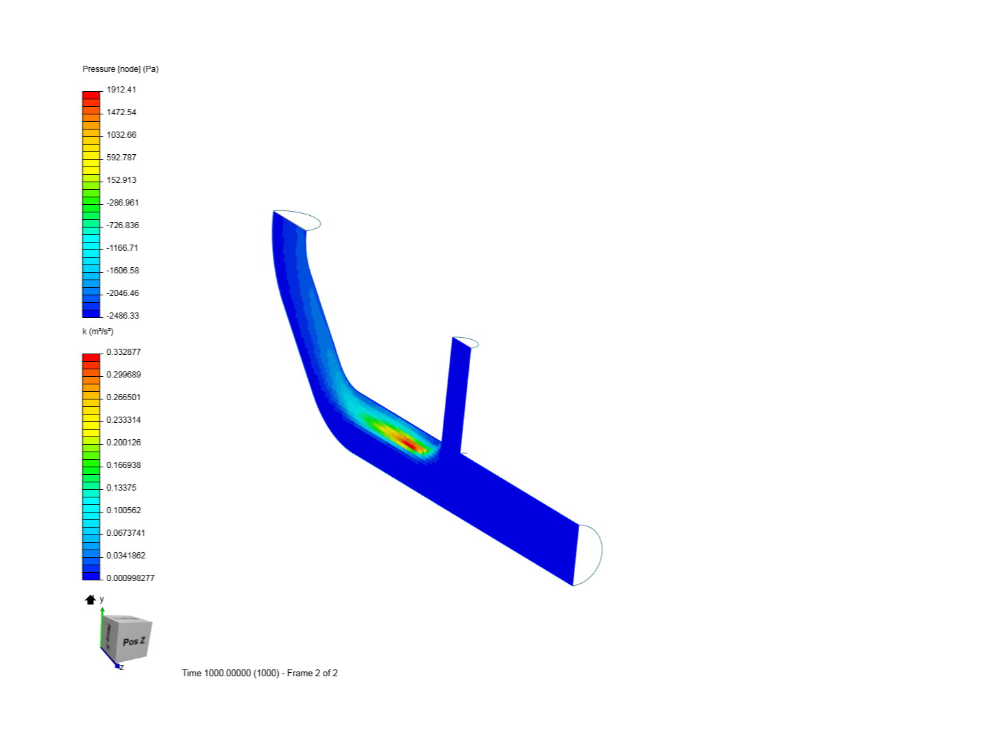 Tutorial 2: Pipe junction flow image