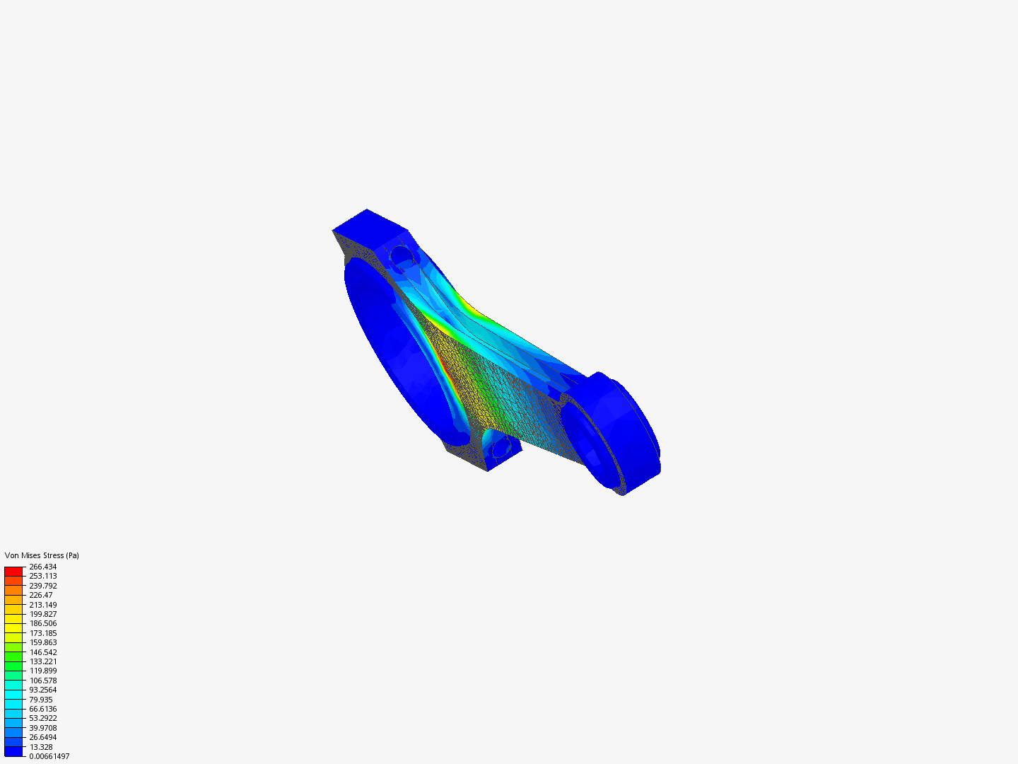 Tutorial 1: Connecting rod stress analysis image