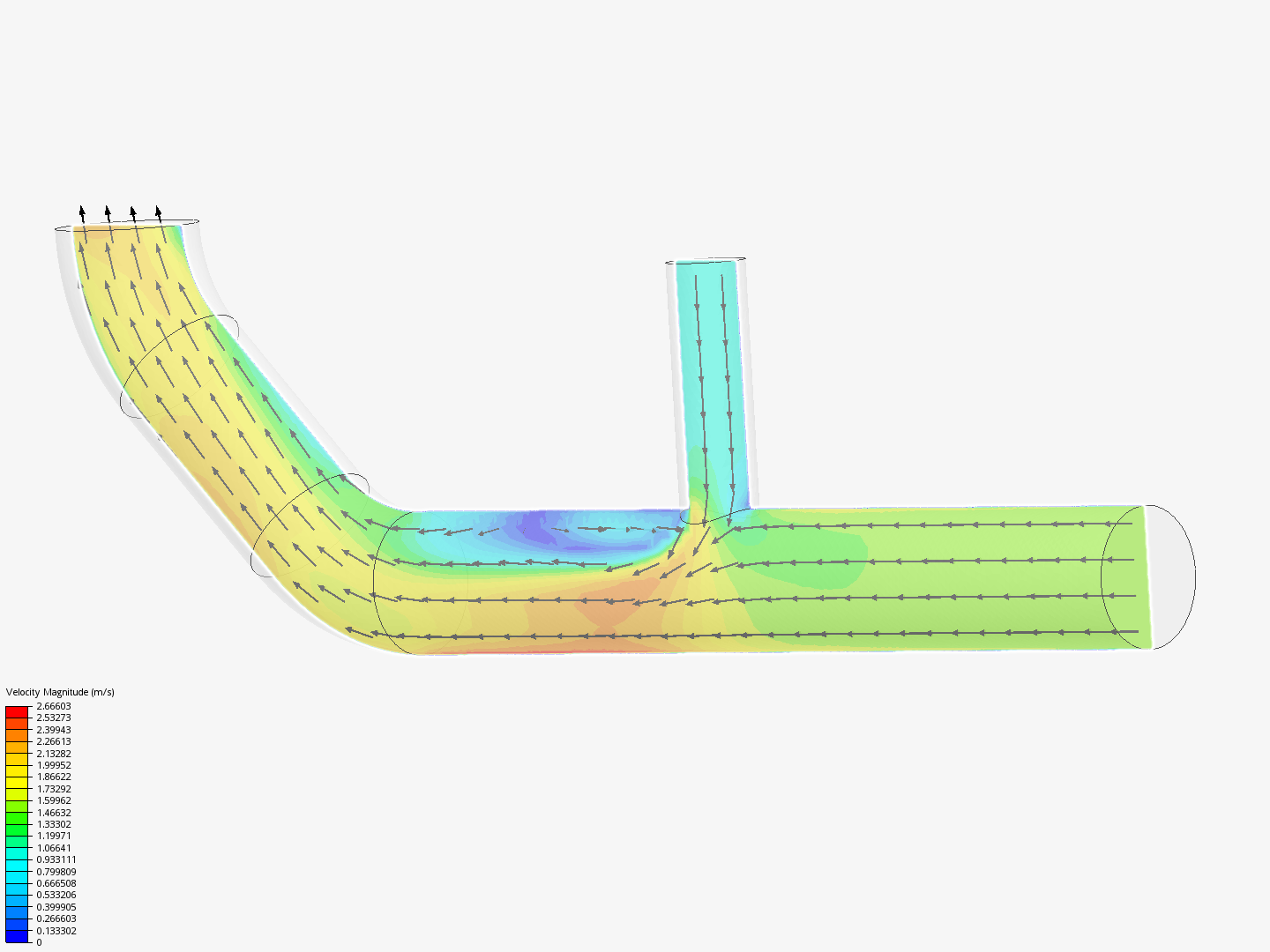 Tutorial 2: Pipe junction flow image