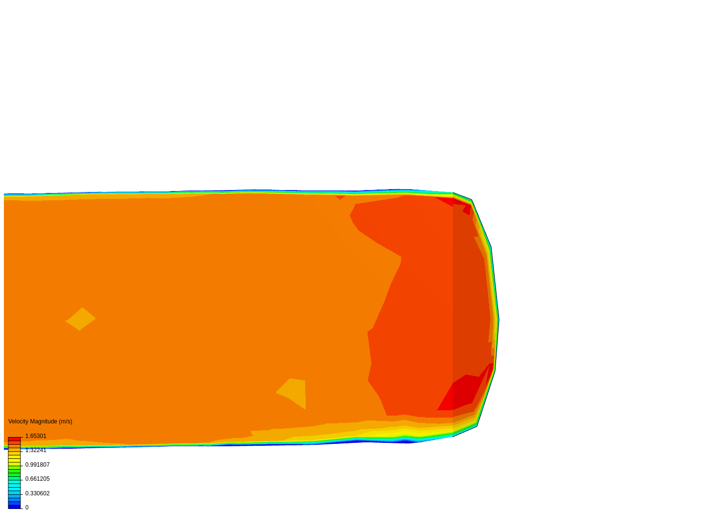 Internal blocked pipe inside larger pipe image