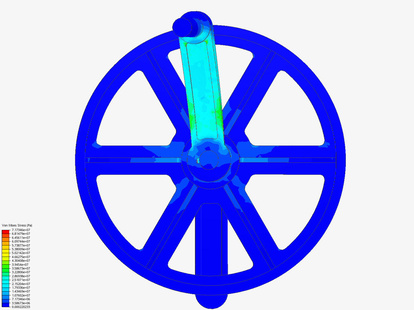 Simulation of a Crank Assembly - Copy image