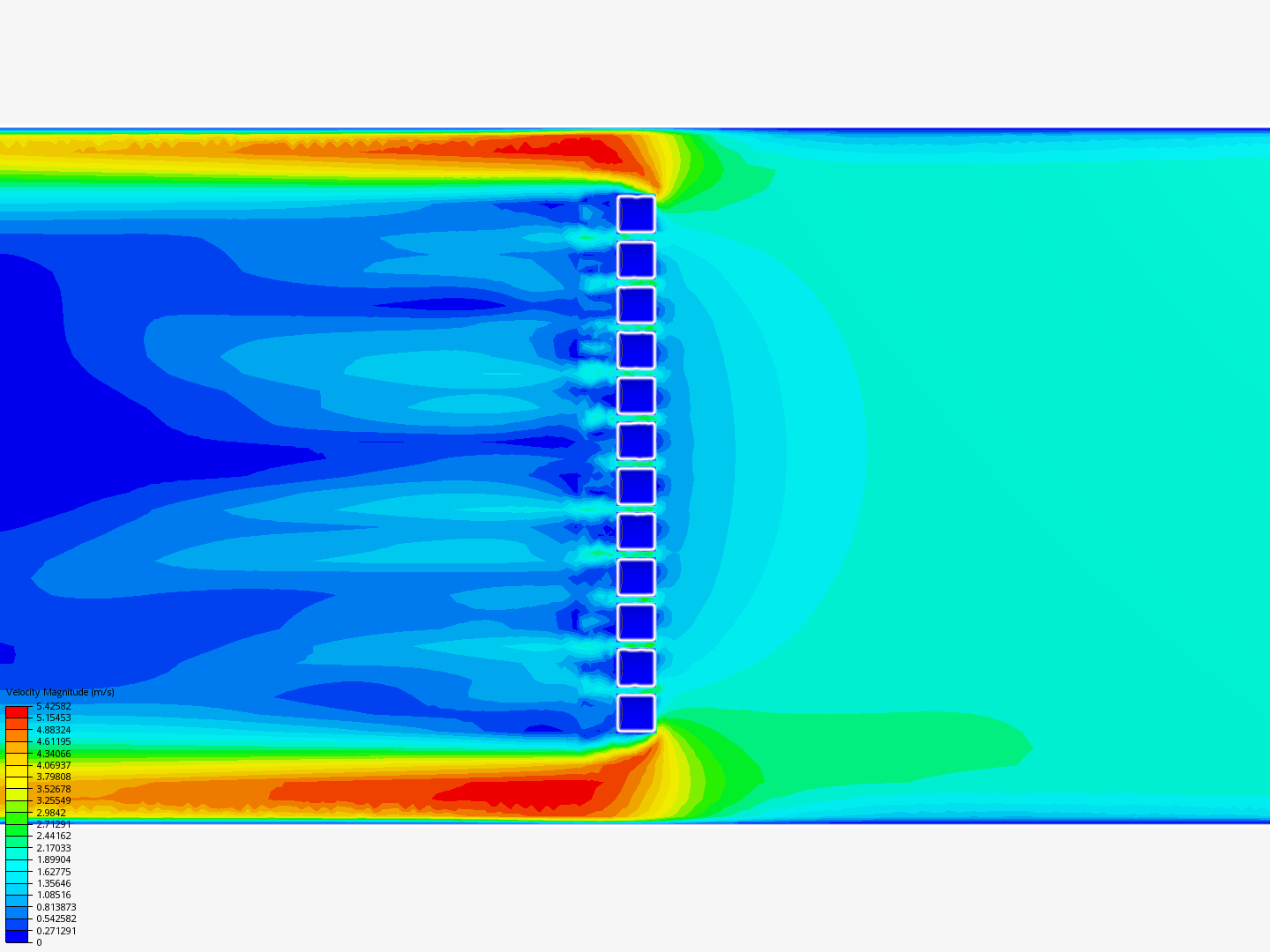 Smaller Scaled Perforation in Duct Simulation image