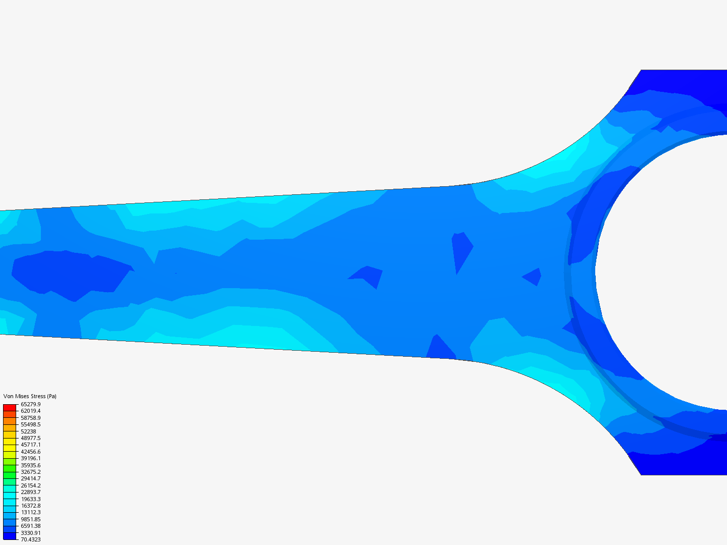 Tutorial 1: Connecting rod stress analysis image