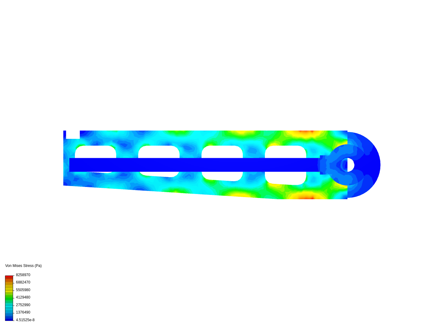 TSM lever arm - doraz osa image