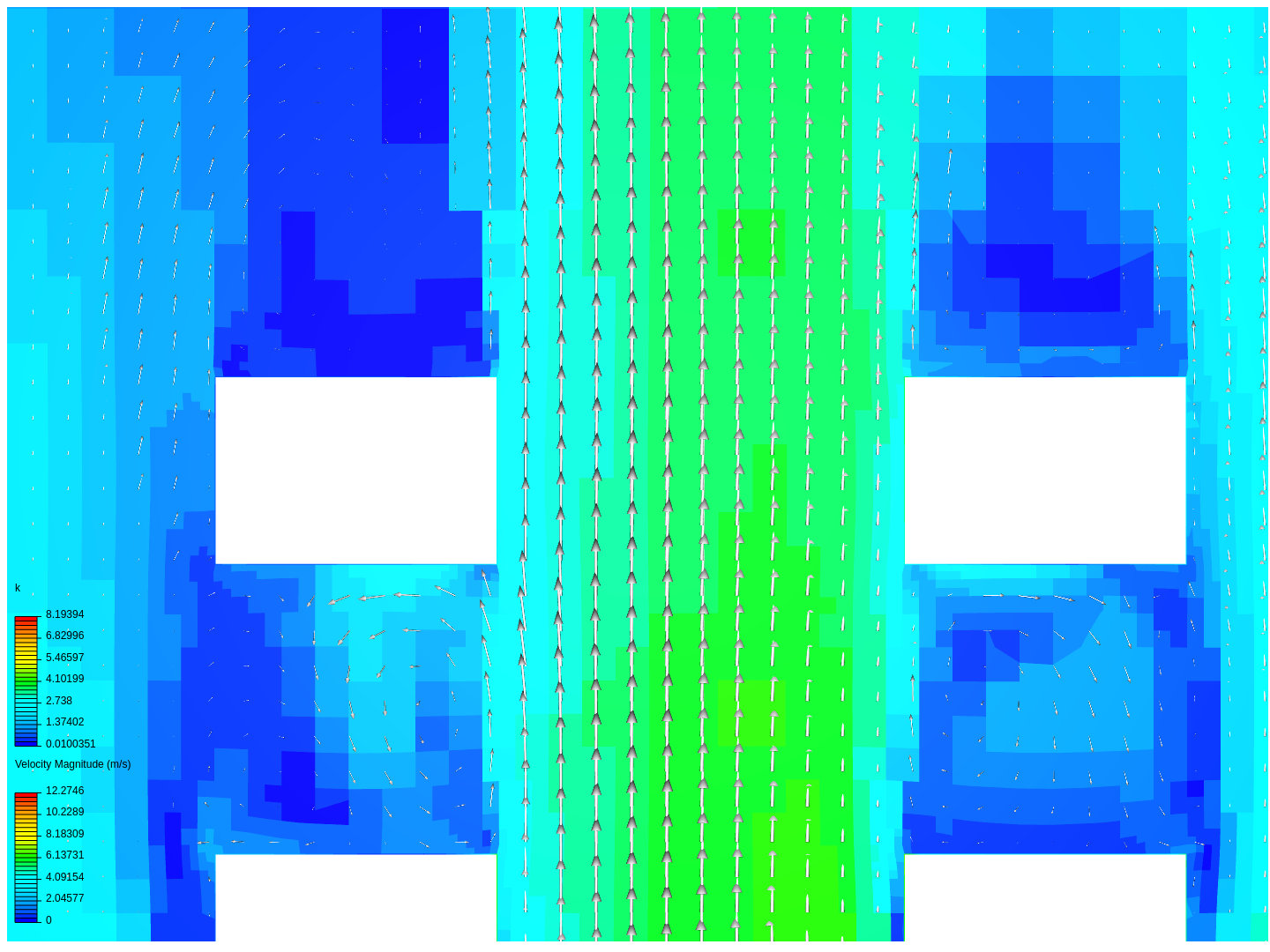 High rise building wind analysis image