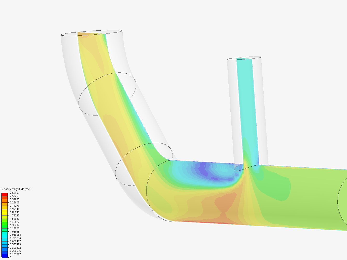 Tutorial 2: Pipe junction flow image