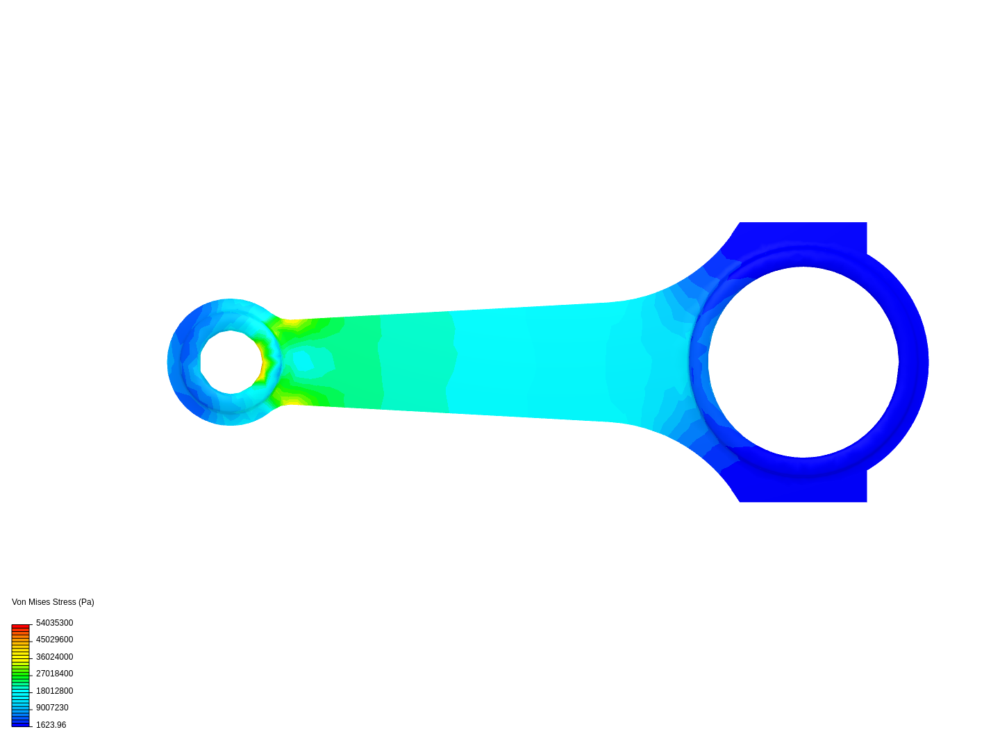 Tutorial 1: Connecting rod stress analysis image