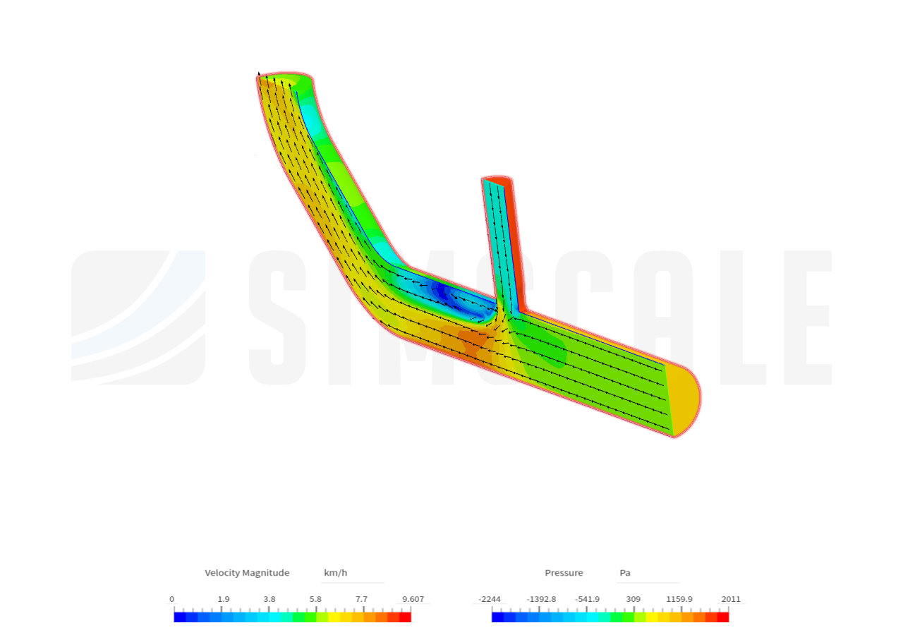 Tutorial 2: Pipe junction flow image