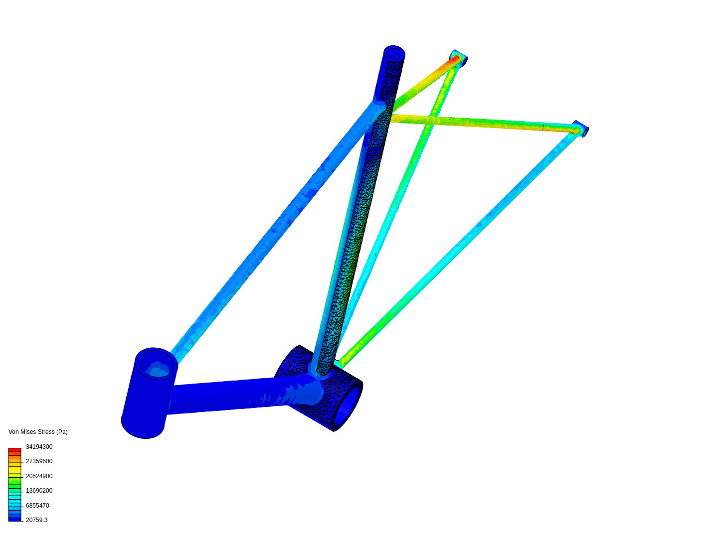 stress analysis for wing attachment brackets image