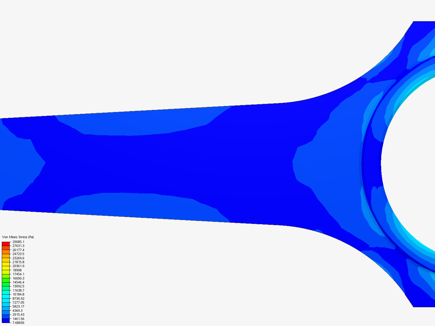 Tutorial 1: Connecting rod stress analysis image